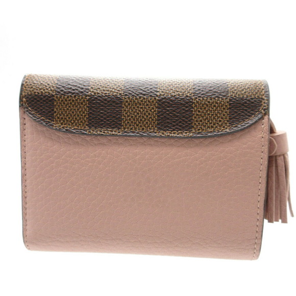 Louis Vuitton Damier Leather Portefeuille Croisette Wallet Magnolia - Picture 2 of 7